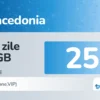 eSIM Macedonia de Nord 15 zile 5 GB